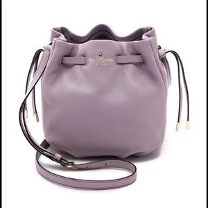 Kate spade cross body bucket bag